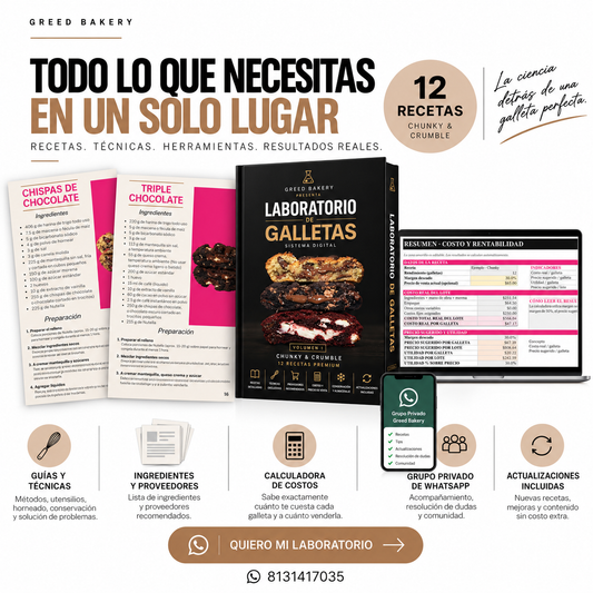 Laboratorio de Galletas | Volumen I — Chunky & Crumble